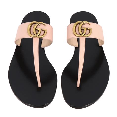 cheap gucci flat sandals|Gucci flat sandals women's.